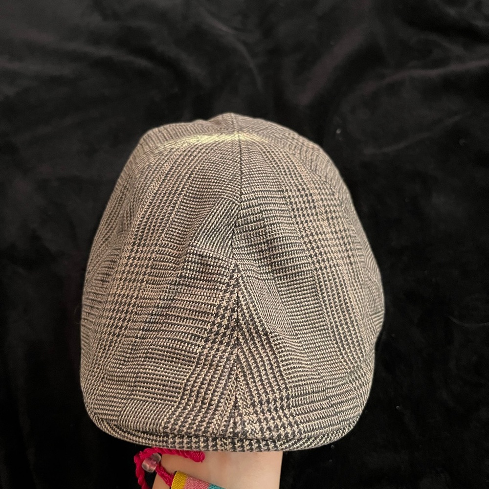 Stylish Gray Houndstooth Men's Hat